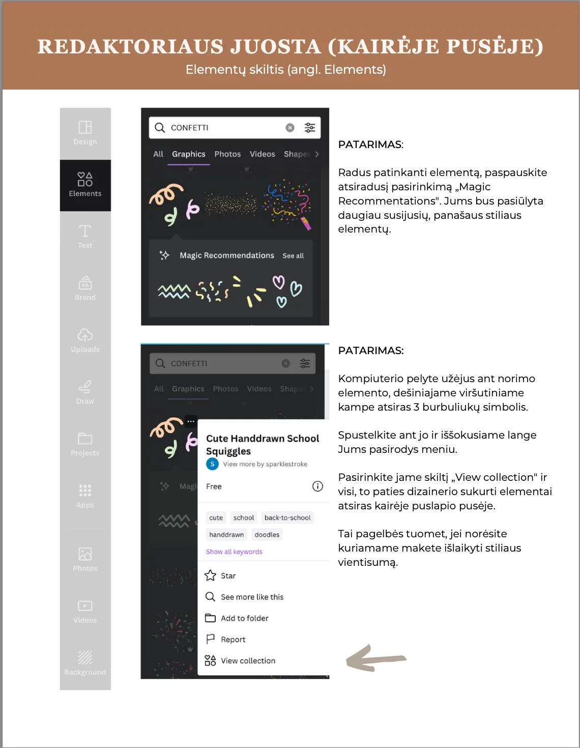 Canva vadovas - kursas online canva mokymai