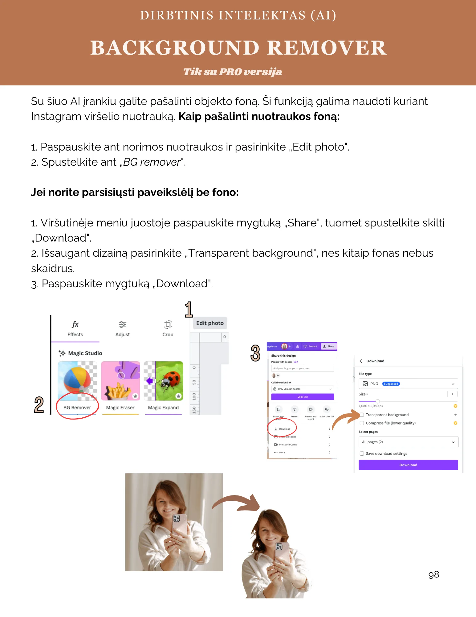Canva Vadovas - Image 6